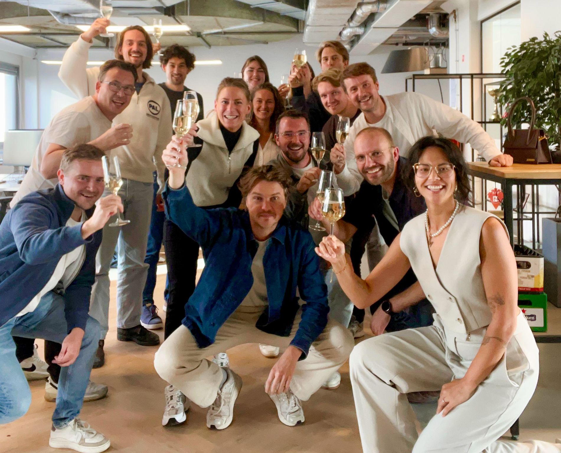 Always Be Learning team viert mijlpaal